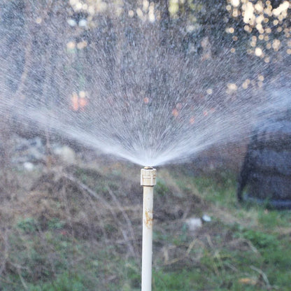 1/2" Brass Micro Sprinkler 360 Degree Adjustable Nozzles 2 Pcs